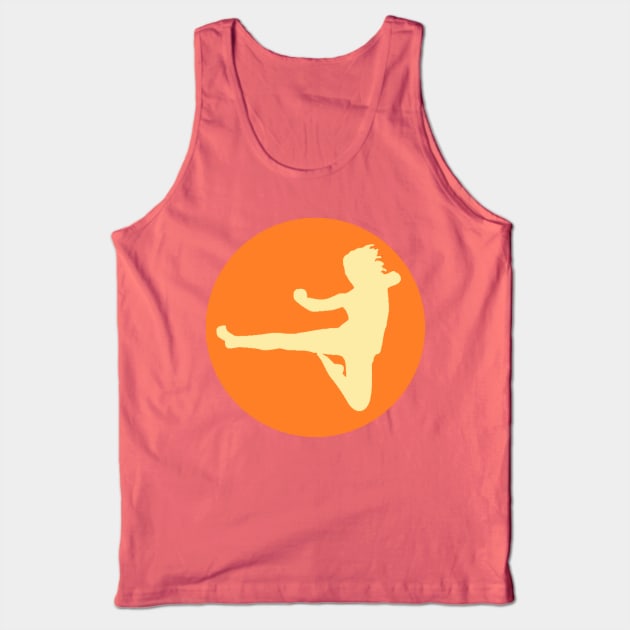 Blazing Sun Kick Tank Top by NovaOven